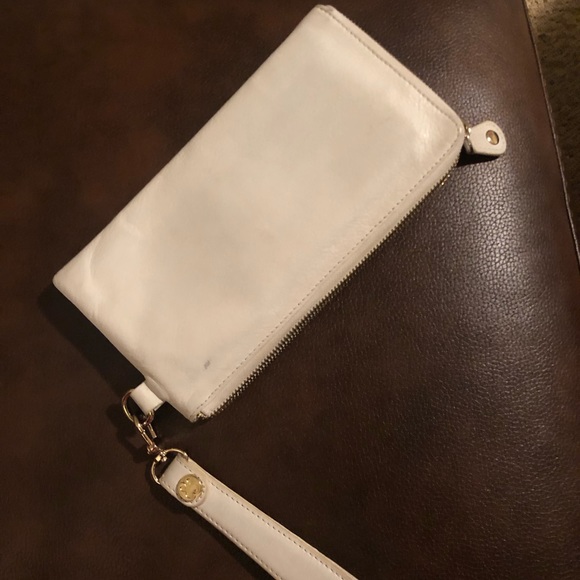 White Wristlet Wallet - Picture 3 of 3
